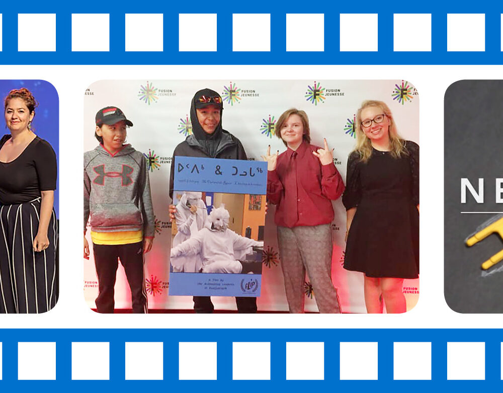 De talentueux élèves du Nunavik reçoivent un prix pour leurs projets cinématographiques