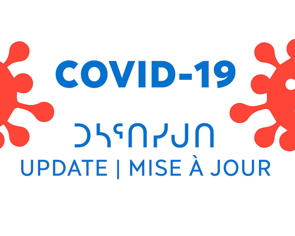 COVID-19 MISE À JOUR: Veuillez noter que les écoles ouvriront le 11 janvier 2021